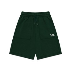 LEE KIDS 베이직 4부 저지팬츠 그린 LK2502SO04GN 429241