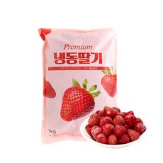 당도 높은 무첨가 100% 냉동딸기 1kg, 1개