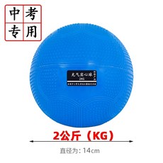 투포환 공 스포츠 던지기 육상용품 트레이닝 훈련 체육부 입시 연습용, 블루2kg[사은품없음]