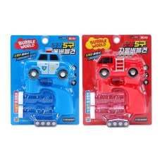 경찰 소방 5구 자동 버블건 10000 비눗방을 비누방울, 1개