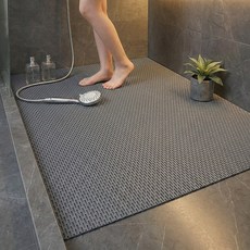 모아룸 논슬립 욕실 미끄럼방지 매트, 1개, 실버그레이