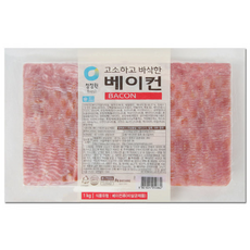 청정원 고소한 베이컨, 1개, 1kg
