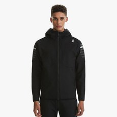 스파이더 남성 액티브 라이프 라드패드 후드 집업 SPGWCNFT112MBLK 207005