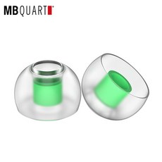 德國歌德 硅膠耳帽 果凍糖果套 柔軟舒適 入耳式 藍牙耳機耳塞, 透明水晶糖果套中號3對6只, 1個