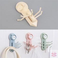 3보급창고 회전형 다용도 걸이 주방후크, 5단