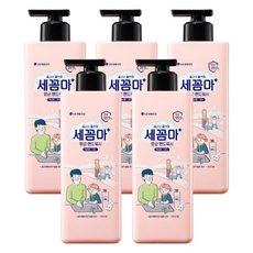 온더바디 세꼼마 항균 핸드워시 480ml 5개 파우더향