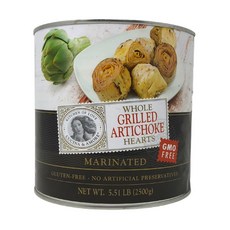 쿠치나앤아모레 홀 그릴드 아티초크 하트 매리네이티드 글루텐-프리, 1개, 2.5kg