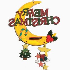 쌍문상회 말랑말랑 클레이 겨울달 모빌만들기 단품(크리스마스), 본상품