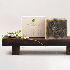두레생협 수제 천연 어성초 삼백초 비누 100g