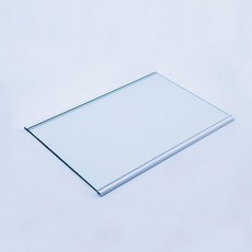 끄롱마제 냉장고 유리 선반 강화 유리 보관 선반 업소용 액세서리 칸막이 부품 고정용, 냉장고 유리 막이 440x290