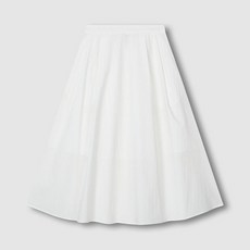 JAJU 여 코튼 플리츠 스커트 J125302002001 549356