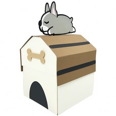 法鬥立體手作生日卡片 獨特心意傳遞 適用於各種節慶場合, 咖+白色, 1箱