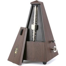 정확한 기계식 메트로놈 관악기 기타 바이올린 연주자용 브라운, Brown
