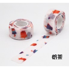 護指繃帶 彈性繃帶 自黏繃帶, 1個, 奶茶(買十贈一 隨機贈送)