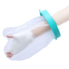 깔끔더하기 팔 깁스 방수커버 통깁스 기브스 샤워커버, 손목+건조걸이, 1개