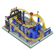 성인용 고난이도 전동 회전 블록 장난감 모델, 1개, 회전식 플라잉카 1707개조각 11020