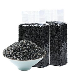 2025년 수입검은깨 볶은 검정참깨, 4개, 1kg