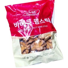 사세통상 바베큐윙스틱 1k 냉동완제품, 1kg, 1개