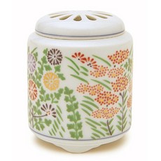 【新月集】有田燒 香爐 色繪秋草文樣 香爐, 1個