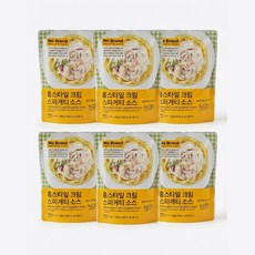 노브랜드 홈스타일 크림스파게티소스, 7개, 400g