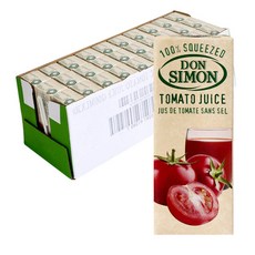 돈시몬 생과일 100 NFC 착즙주스 200ml 30팩 (토마토/오렌지), 30개