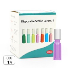 케이솔루션 안전란셋 세이프란셋 채혈침 30G 100매입