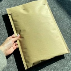 하우스픽 뽁뽁이안전봉투 크라프트 뽁뽁이봉투 대 10p