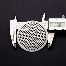스테인레스 하수구 덮개 사각 거름망 식당 트랩 80mm, 1개, G. 304 원형 6.5cm