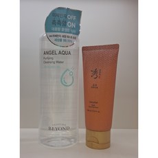 비욘드 엔젤아쿠아 퓨리파잉 클렌징워터 500ml 구매시 수려한 폼크린싱 여행용 100ml을 드립니다., 1개, 500g