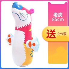 充氣不倒翁 拳擊手 95cm 附贈打氣筒、修補膠, 1個, 老虎不倒翁 送打氣筒