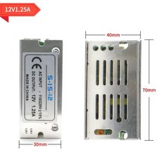 12V DC 전원 공급 장치 1A ~ 36W SMPS 스위칭, 03 12V 2A 24W