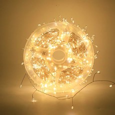 쿠쿠스토어 M-75M LED 폭죽 모양 스트링 라이트 크리스마스 가랜드 클러스터 요정 조명 파티 웨딩 트리 장, 01 Warm Light, 01 EU 플러그, 04 20M 00LED