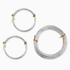 아이코드 니트레터링 공예용 알루미늄 와이어 2mm 부자재 DIY 재료, [I-102] 2mm x 2M, 1개
