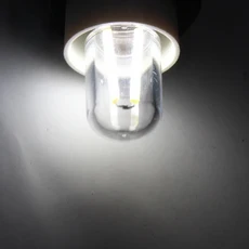 2개 앰플 LED 필라멘트 라이트 B15 BA15D 220V 12V 24V 2W 미니 스포트라이트 냉장고 재봉틀 램프 볼트 실, 01 하얀색, 01 24v, 01 아니요