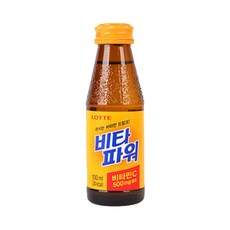 롯데 비타파워 비타민음료, 100ml, 100개
