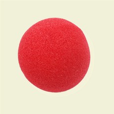 클라운노즈 할로윈 코스프레 스펀지 분장코 쏙템, 1개