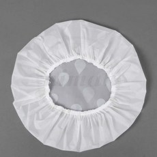 님아 그레이 물방울 샤워캡 일회용헤어캡