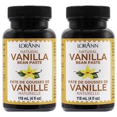 로앤 내추럴 바닐라 빈 페이스트, 2개, 118ml