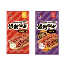 생생육포 레드페퍼 + 마라맛, 30g, 2개