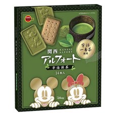 부르본 칸사이 알포트 우지 말차 맛 14개입