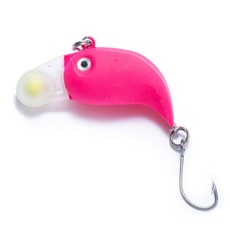 작은 로드 미끼 VIB 미니 발광 로드 미끼 가짜 미끼 송어를 가지고 놀 수 있는 일본 마이크로 튜브, 1개, 2.5g, 3