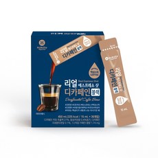 맥널티 리얼 에스프레소샷 디카페인 액상 스틱 커피, 1개, 30개입, 15ml