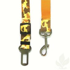 토리 밀리터리 강아지 차량용 안전벨트 (옐로우) (B066), 1개