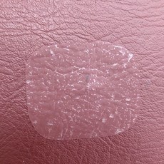 透明皮革補丁貼 自粘修補貼片, 透明