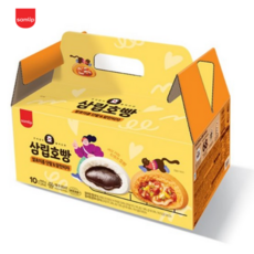 Since1971 삼립 단팥 호빵 피자 + 단팥 혼합형, 20개, 90g