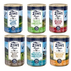 ZIWI Peak 巔峰 92%鮮肉無穀狗罐頭 390g, 6個, 羊肉