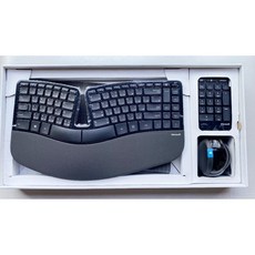 인체공학 무선 키보드 마우스 세트