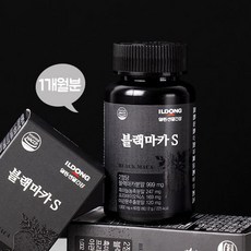 일동 블랙마카S 고함량 1002mg, 60정, 1박스