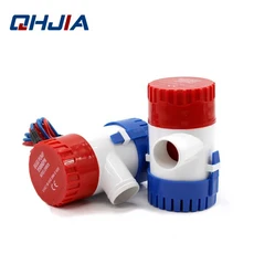 미니 전기 워터 펌프 수중 빌지 보트 수상 비행기 모터 하우스 보트에 사용 12V 24V, 24V용, 500GPH