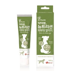 한국썸벧 닥터썸 뉴트리션 강아지 영양제, 1개, 피부/피모+알러지, 100g